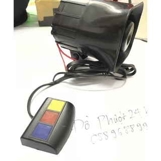 (FREE SHIP 50k) CÒi HÚ POLICE CÓ 3 CHẾ ĐỘ KÈM BỘ ĐIỀU KHIỂN ÂM THANH CỰC HAY!LẮP ĐẶT DỄ DÀNG TRÊN CÁC DÒNG XE MÁY