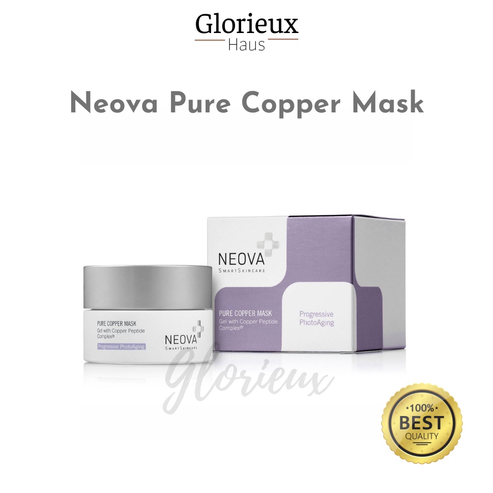 Mặt nạ đồng nguyên chất NEOVA Pure Copper Mask (Copper Peptide Complex) 50ml giúp sửa chữa da và phục hồi độ ẩm