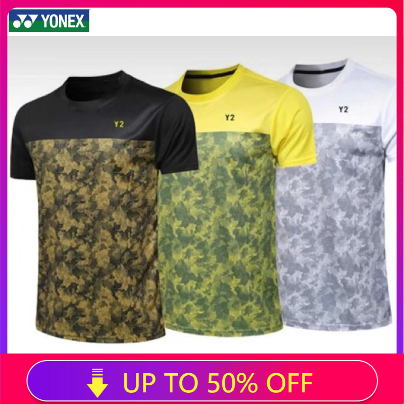 Yonex Badminton Tennis Sports T Shirt