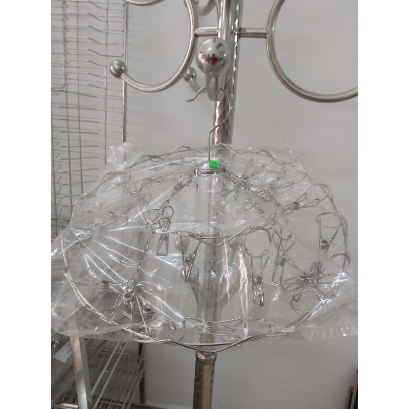 Móc chùm inox treo quần áo, tất