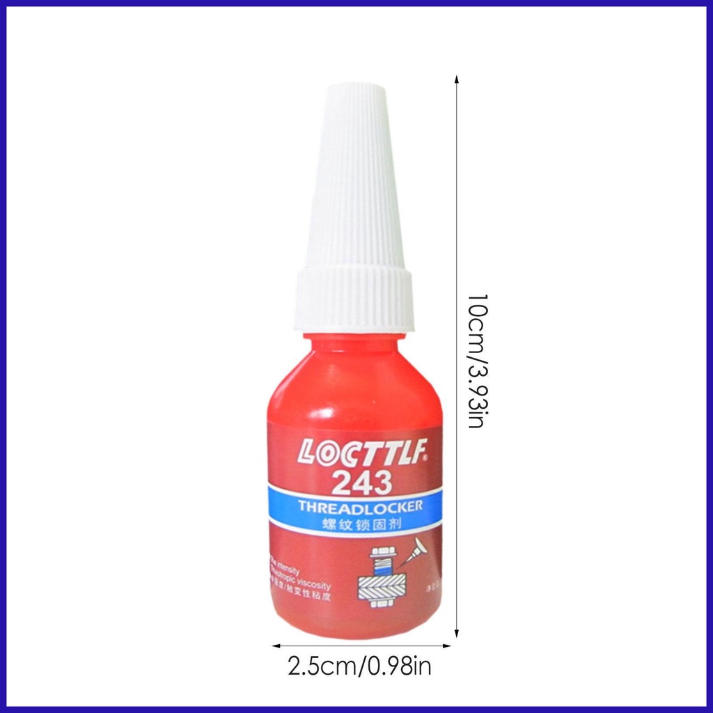 Chốt Khóa Kim Loại Trung Bình Màu Xanh Dương Locktite