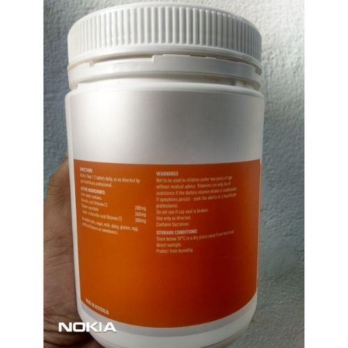 [Tem Chemist- 500 viên] Viên Uống Vitamin C 500mg Healthycare giúp Tăng cường sức đề kháng,giúp da sáng mịn