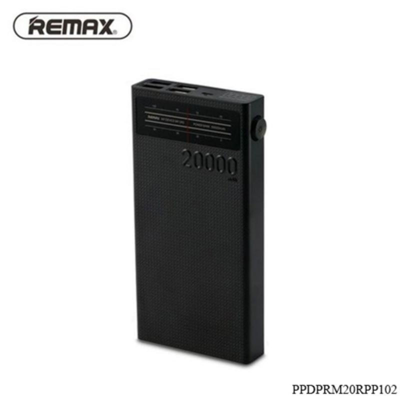 Sạc dự phòng 20000mAh remax RPP 102