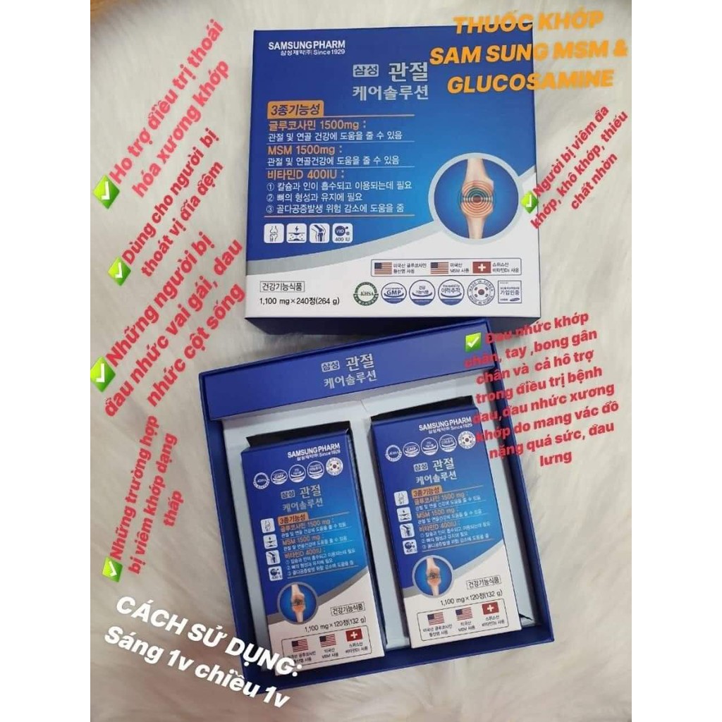 THUỐC KHỚP SAMSUNG – JOINT CARE SOLUTIONS