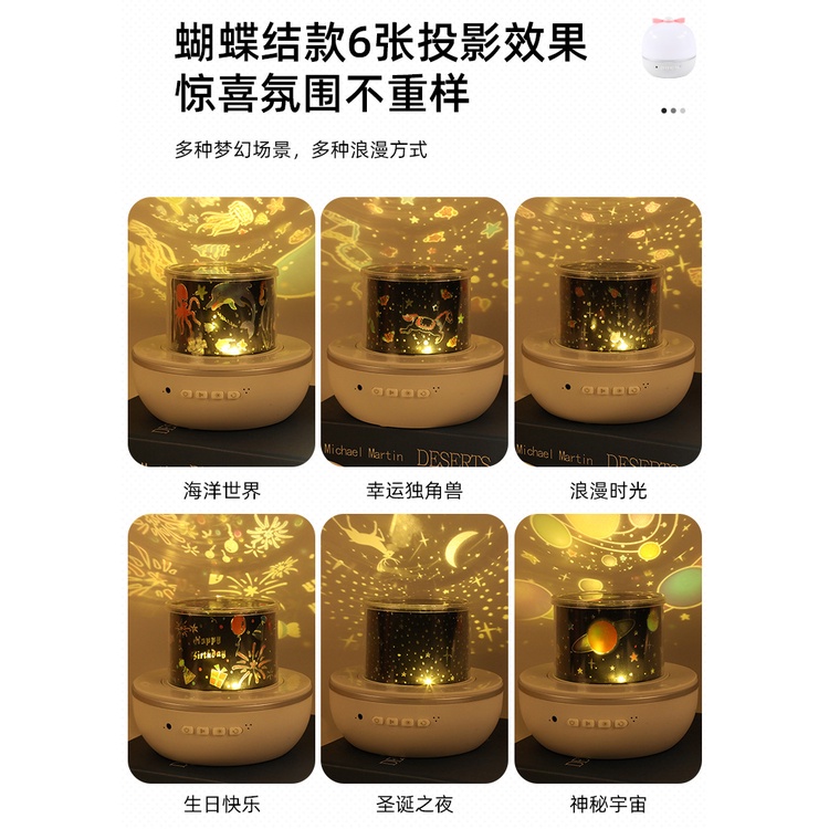 Đèn led NEXTOOL chiếu sáng bầu trời đầu sao 6 màu tùy chọn kèm phụ kiện đa năng