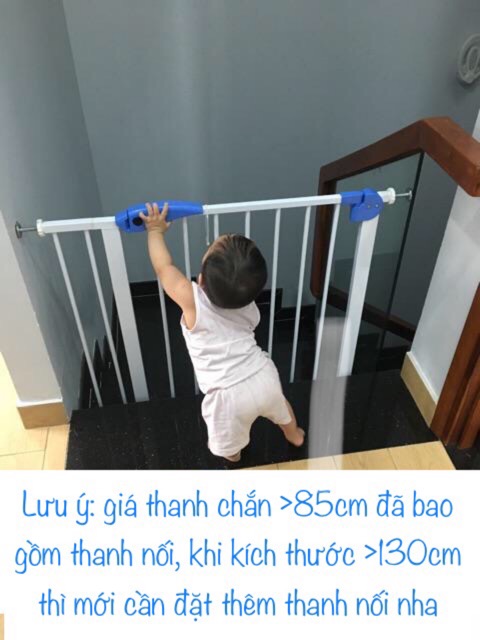 Thành chắn cửa thanh chắn cầu thang an toàn cho bé