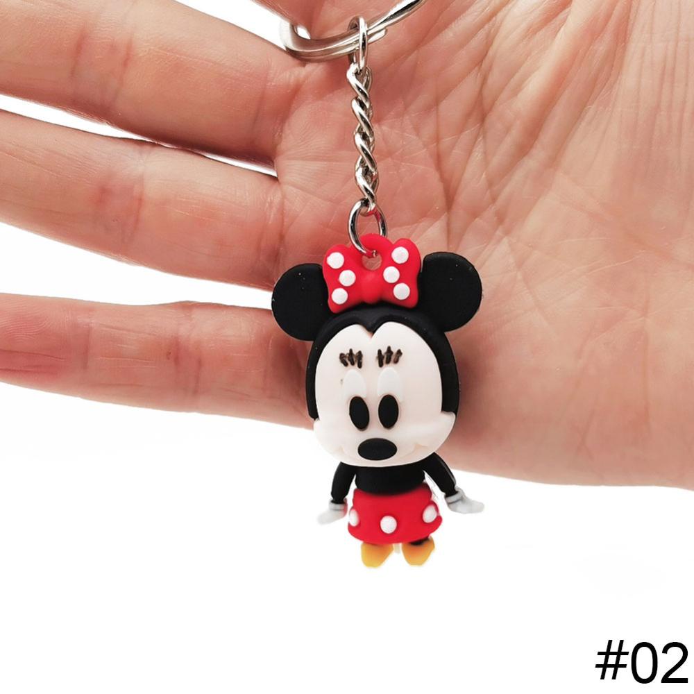 Móc Khóa PVC Hình Quái Vật Hoạt Hình Dễ Thương L3N5