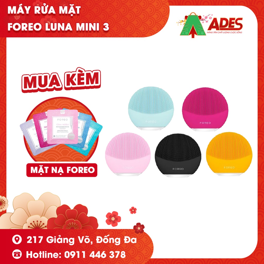 Máy Rửa Mặt Foreo Luna Mini 3 - Bảo hành Chính hãng 2 năm