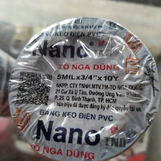 Băng Dính Cách Điện Nano ( màu đen)