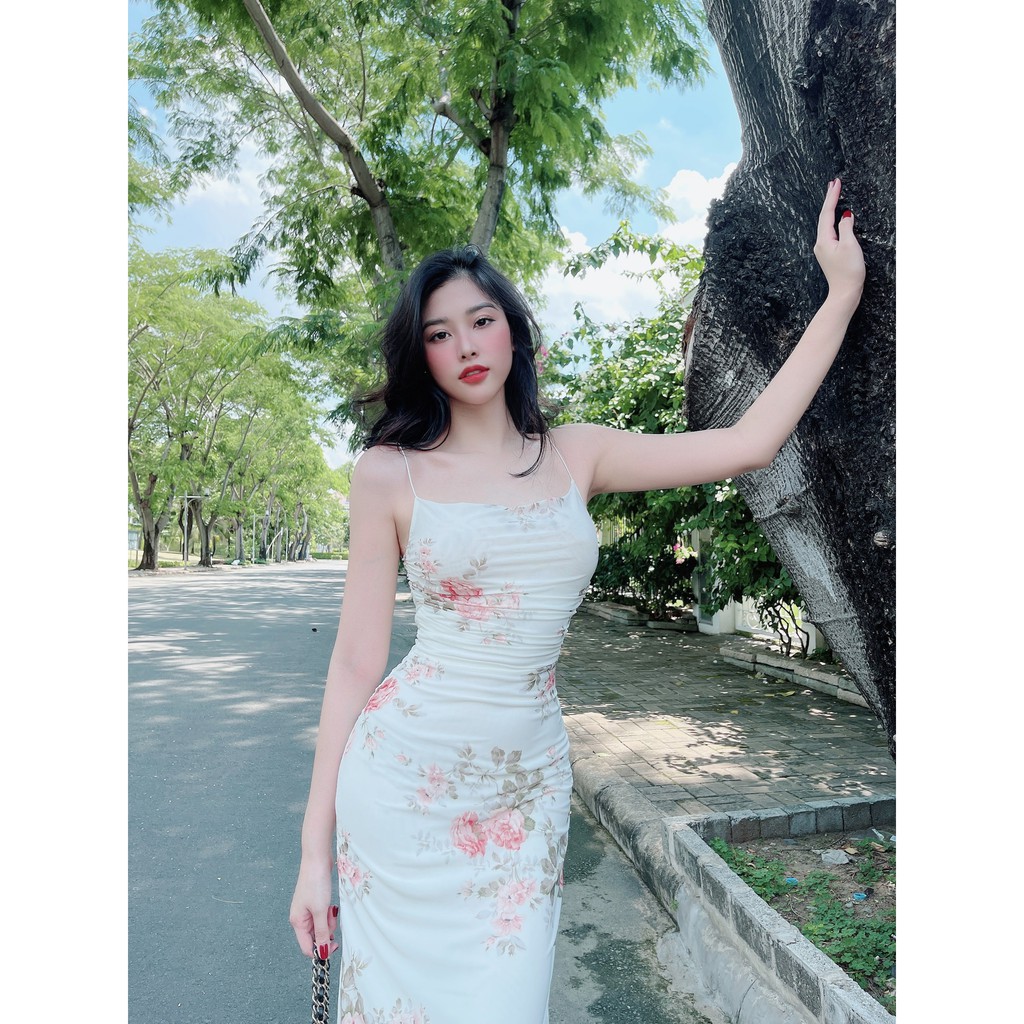 Đầm 2s đuôi cá hoa dáng dài/ dáng ngắn | BigBuy360 - bigbuy360.vn