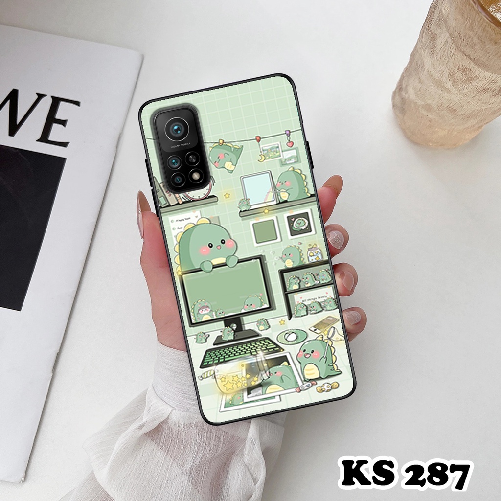 Ốp lưng Xiaomi Mi 10T 5G - Xiaomi Mi 10T Pro 5G - Ốp in hình khủng long,dinosaur dễ thương