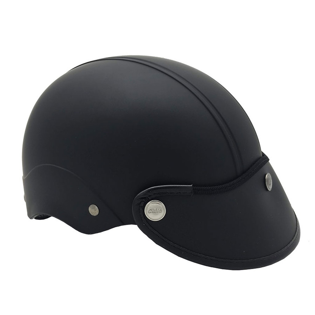 Mũ bảo hiểm thời trang CHITA HELMETS CT31, an toàn, gân mũ mạnh mẽ, lưỡi trai mềm cá tính