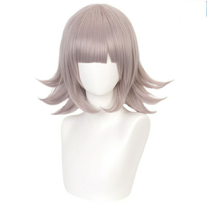 [Sẵn] Wig/tóc giả và kẹp tóc Tracy Mechanic skin Nanami Chiaki - Identity V/Danganronpa màu khói [Miu Cosplay]