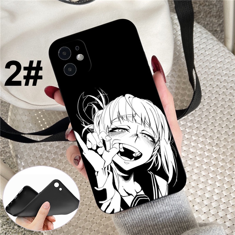 Ốp điện thoại silicon mềm hình Ahegao cho iPhone 7 8 78+ 6+ 6S+ XR XS Max 5 5s