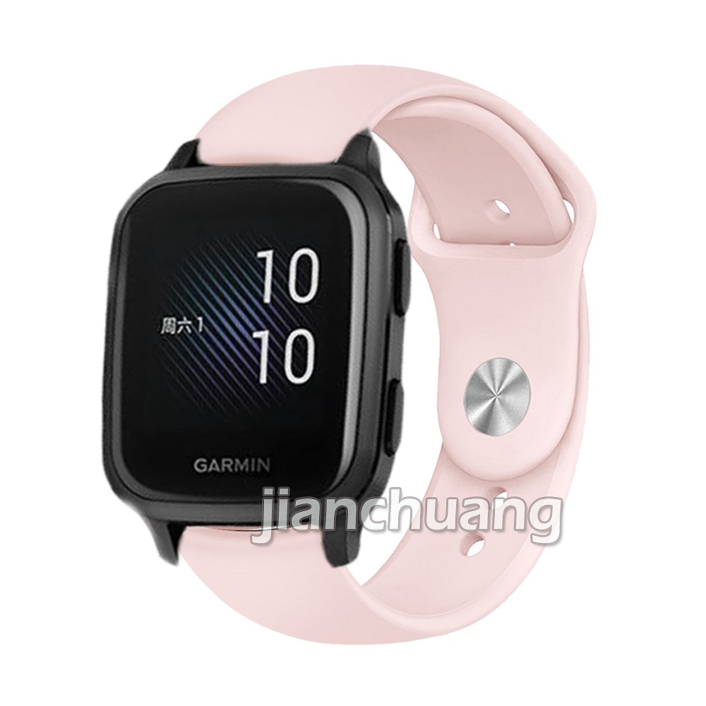 Dây Đeo Silicon 20Mm Cho Đồng Hồ Thông Minh Garmin Venu 2 Plus