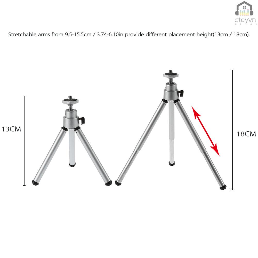 Projector Tripod Stretchable Tabletop Bracket Portable Holder Selfie Stick for Mini Projector DLP Digital Camera Smartphone