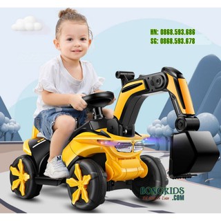 Xe Cẩu Điện có đèn và nhạc cho bé.