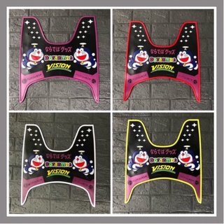 Thảm hoạt hình đorêmon lót chân xe Vision 2021