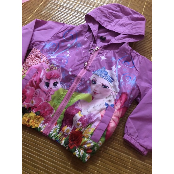 Áo khoác gió elsa bé gái