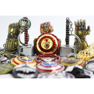 Móc Chìa Khóa Marvel - Iron Man Spin