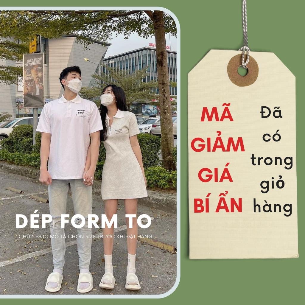 Dép bánh mì nam nữ unisex hàng chính hãng cao cấp siêu nhẹ siêu êm chân phong cách ulzzang EL1118 - Kichi Shoes