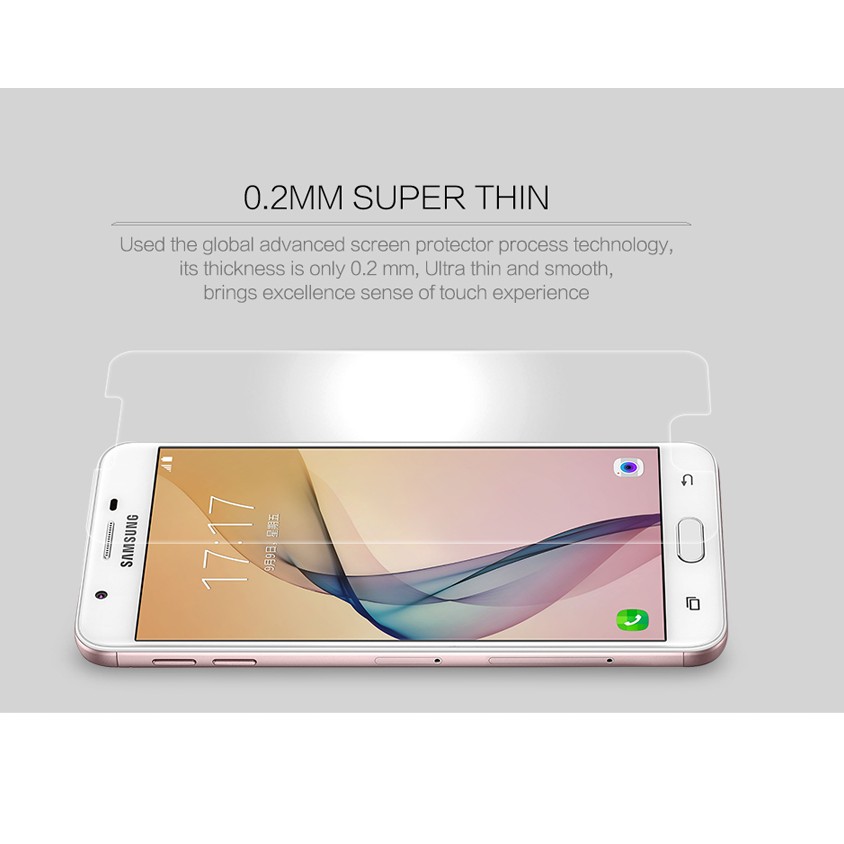 Miếng dán kính cường lực Samsung J7 Prime hiệu Glass