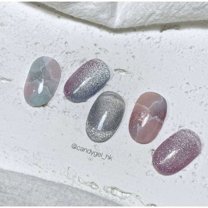 [Cats me nail] Nhũ flash mắt mèo kim cương cao cấp Hàn Quốc tách lẻ collection Night of cats (1pcs)