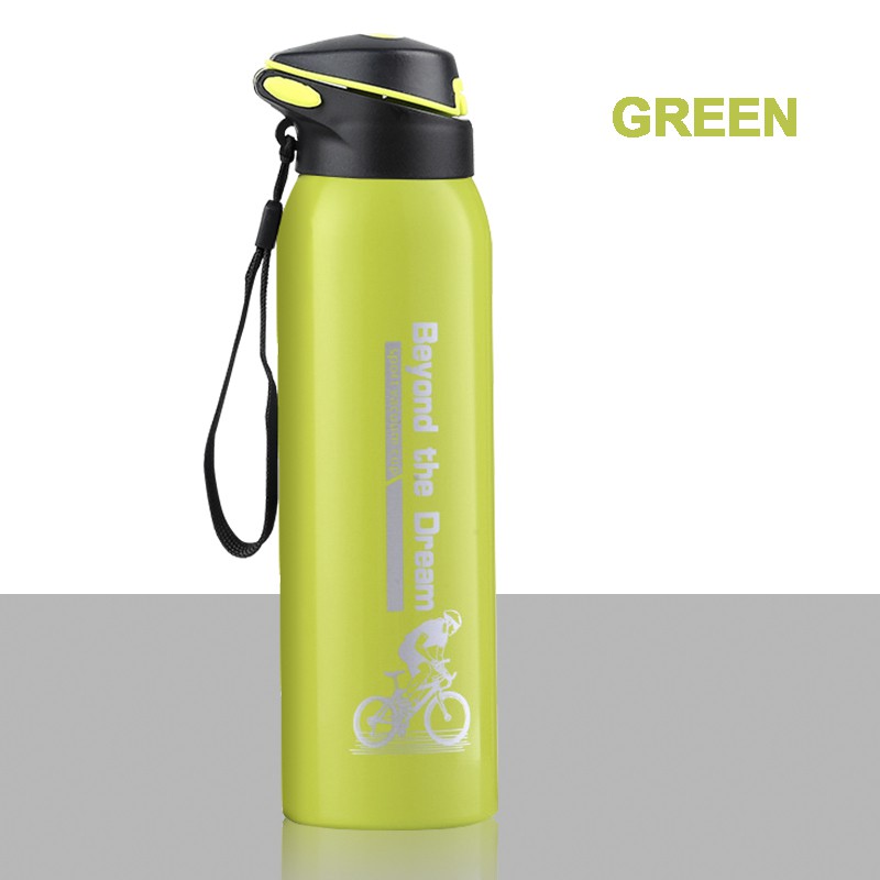Bình đựng nước bằng thép không gỉ cho xe đạp dung tích 500ml