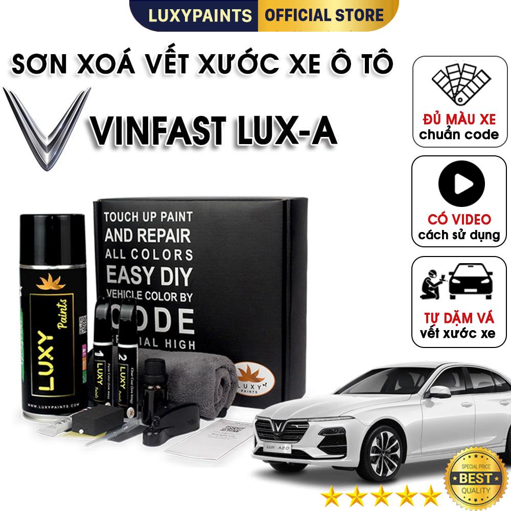 Sơn xóa vết xước xe ô tô Vinfast LuxA LUXYPAINTS, Bút tẩy xoá vết trầy xước sơn xe oto màu chuẩn CODE - LP01VILA