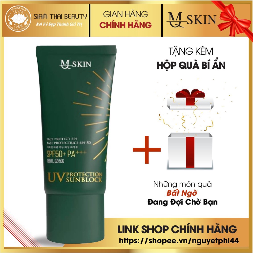 Kem Chống Nắng UV Protection Sunblock MQ SKIN 50g