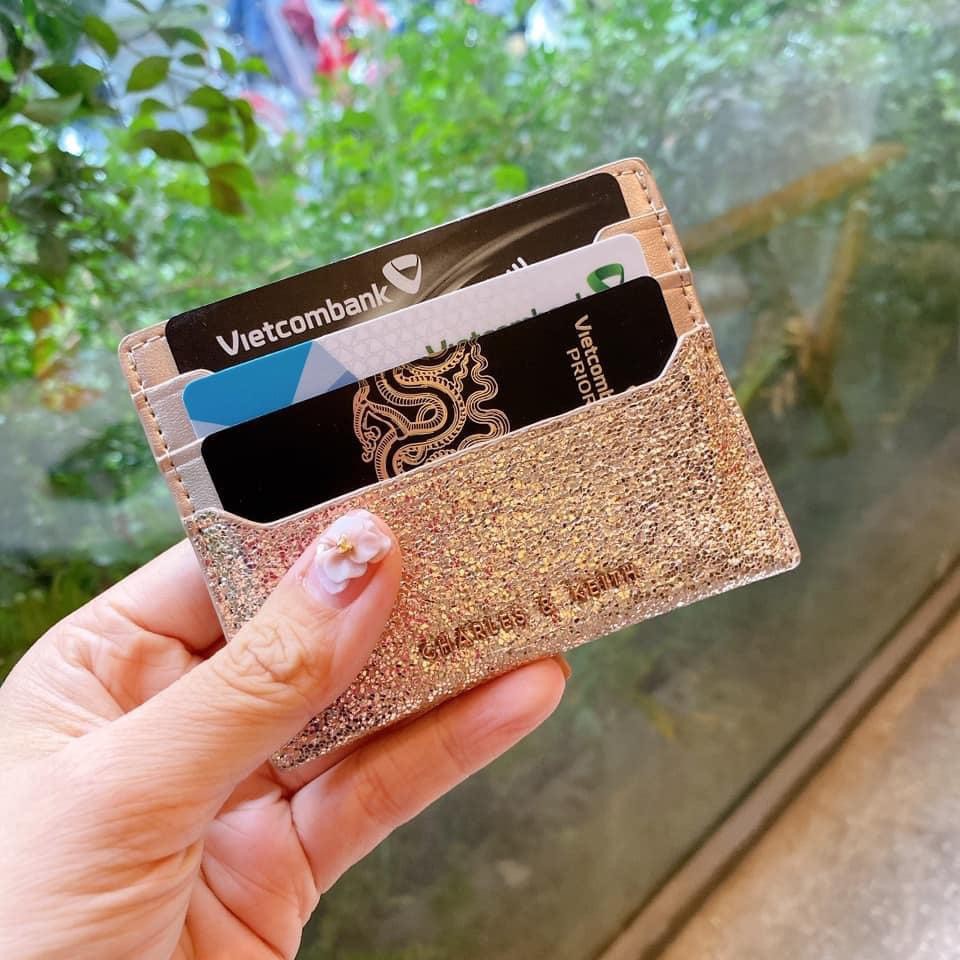 Ví đựng thẻ card nữ Cnk - Cardholder nữ full box