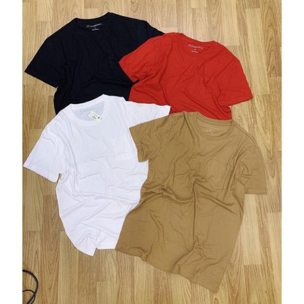 Áo thun trơn form unisex hiệu Aeropostale xuất xịn ྇