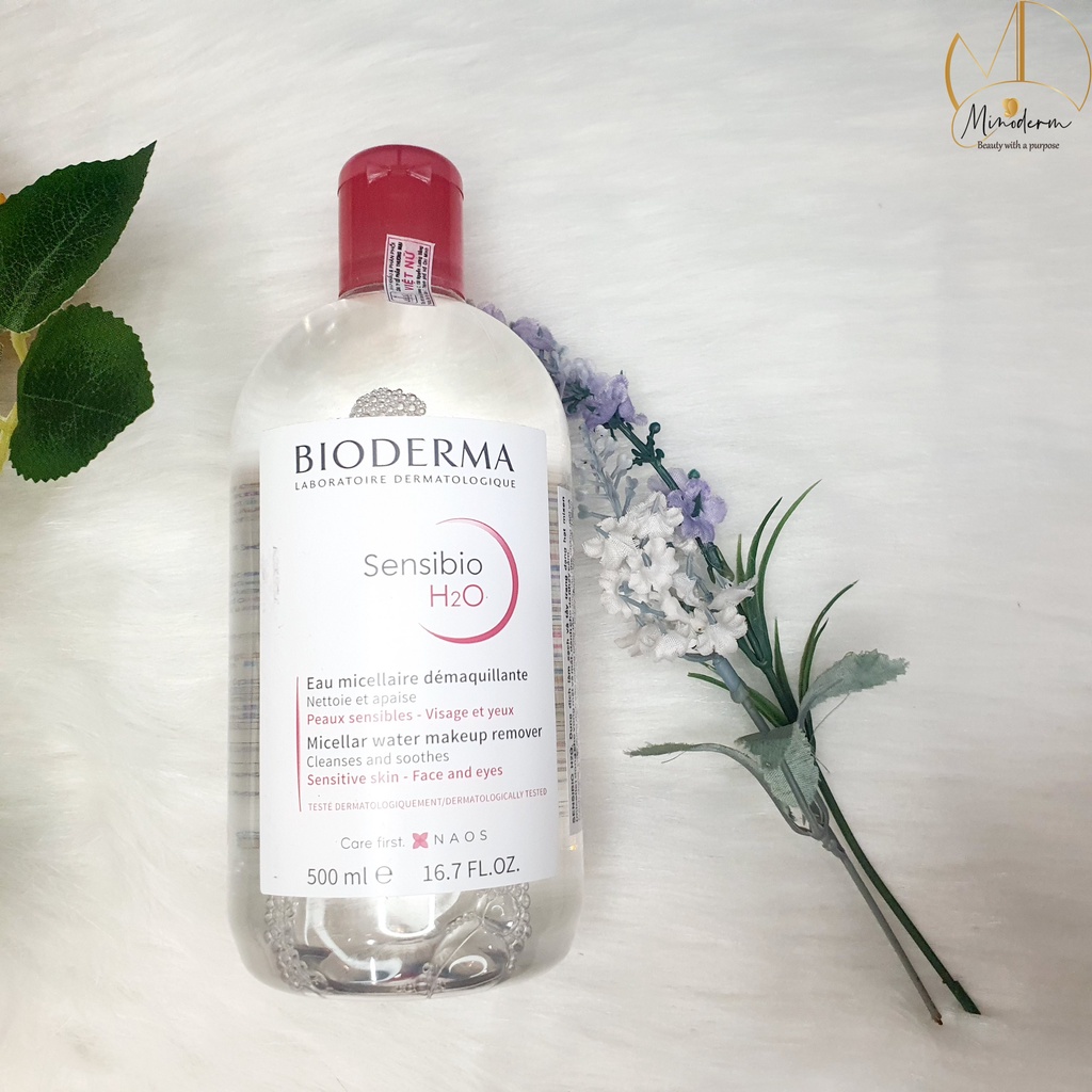 Tẩy trang Bioderma Sensibio H2O Micellar cho da nhạy cảm