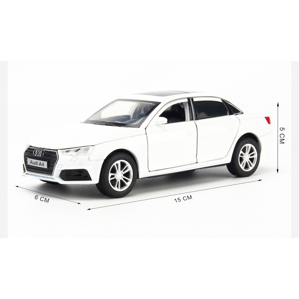 Mô hình xe Audi R8, A8, Q7, Q8 1:32