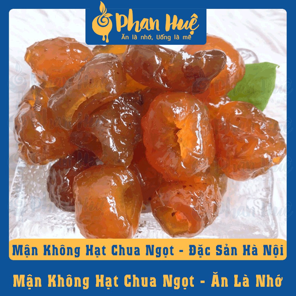 Ô mai xí muội mận không hạt chua ngọt Phan Huệ đặc biệt, mận miền Bắc chọn lọc, đặc sản Hà Nội