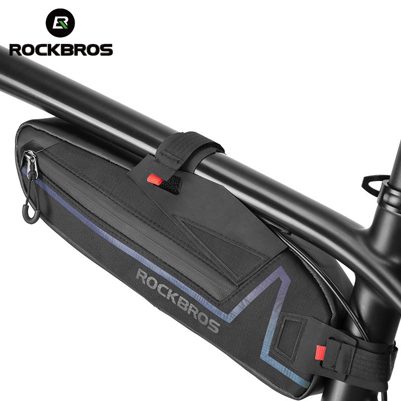 Rockbros Túi Đựng Đồ Gắn Khung Xe Đạp Phản Quang Chống Thấm Nước 1.5L