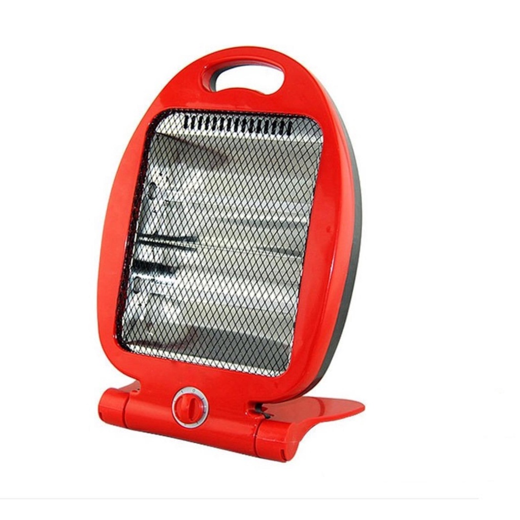 Máy Sưởi Ấm Mùa Đông 800W, Đèn Sưởi Hồng Ngoại 2 Bóng Hình Cá An Toàn Cho Bé, Tự Động Ngắt Điện Khi Đổ, Tiết Kiệm Điện