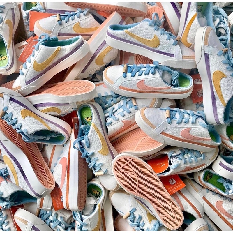 Giày đạp gót Mule Nike Court Legacy Sun Club