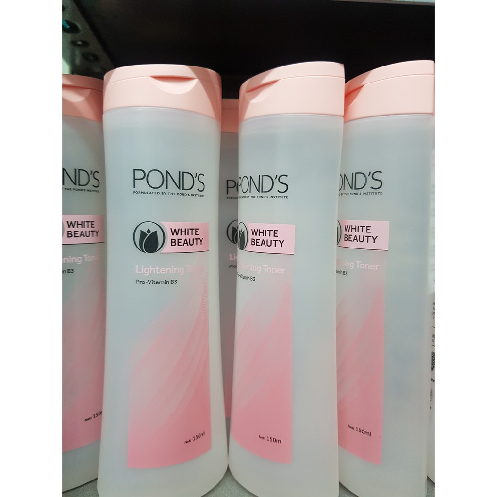 Nước hoa hồng dưỡng trắng da Ponds White Beauty Lightening Toner 150ml