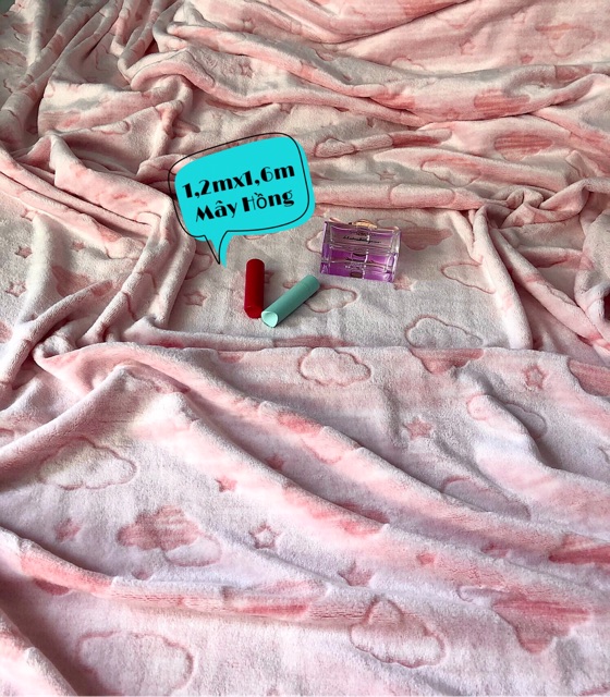 ♥️ Mền Văn Phòng -Trẻ Em- Du Lịch-Spa -Chăn Văn Phòng Lông Tuyết Size 1,2mx1,6m Chất mềm ấm- Made in Thailand | BigBuy360 - bigbuy360.vn