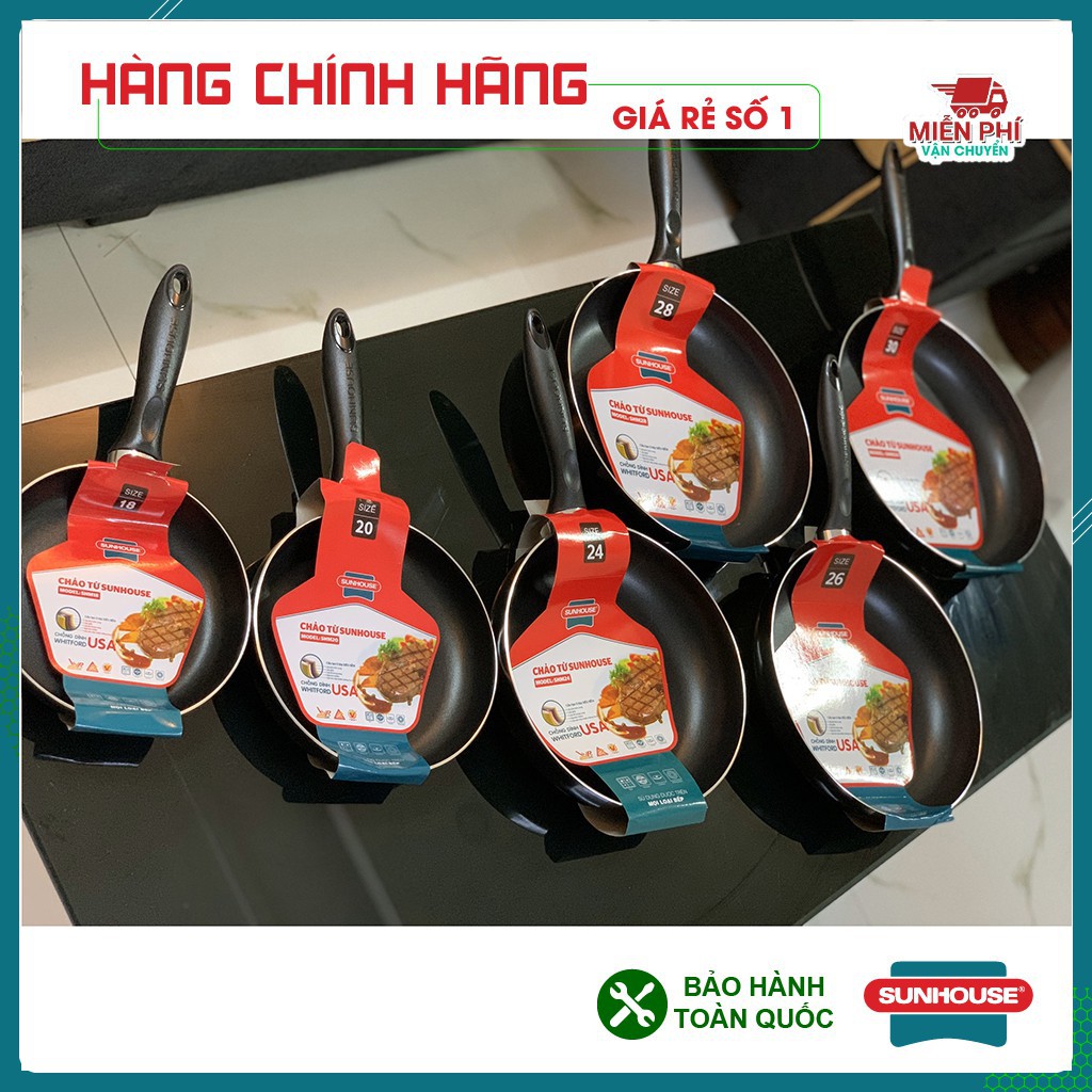 Chảo từ chống dính  SUNHOUSE SHM18-30