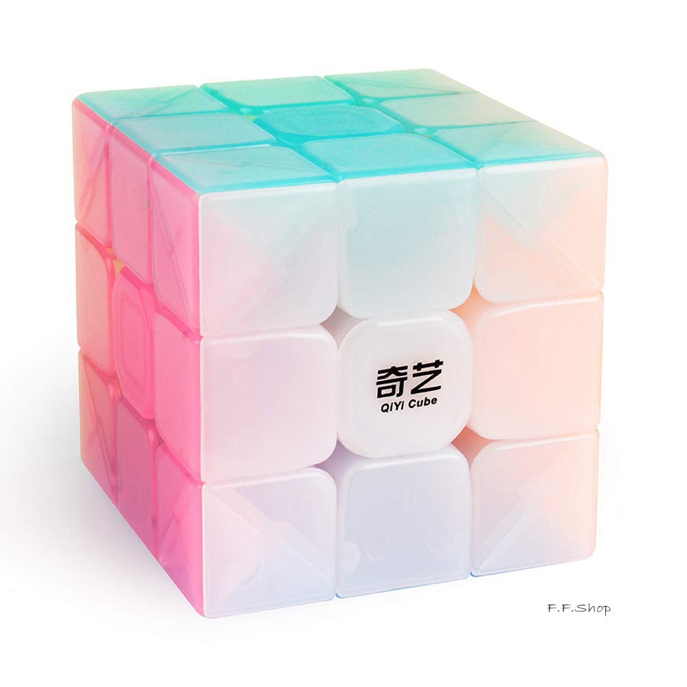 Đồ Chơi Rubik 3x3x3 - Khối Lập Phương Rubic QiYi Jelly Cube