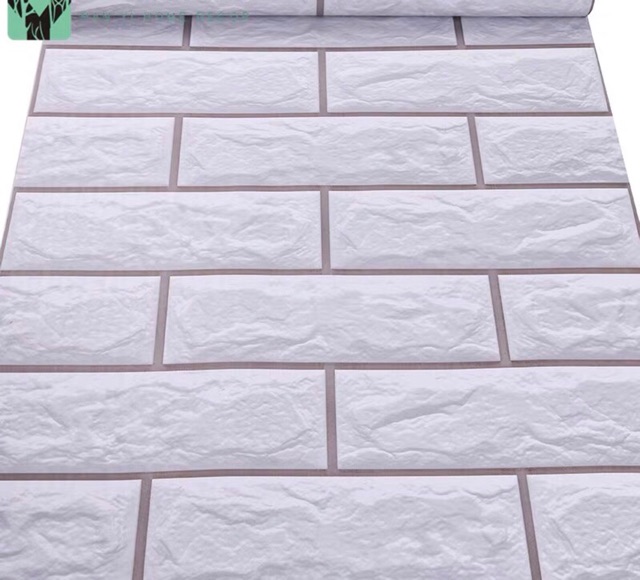 Giấy dán tường giả gạch xanh keo sẵn dài 10 mét, rộng  45 cm | BigBuy360 - bigbuy360.vn