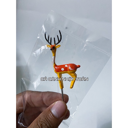 NAI LẺ NHỎ 1 CON TRANG TRÍ BỂ CÁ NON BỘ TIỂU CẢNH