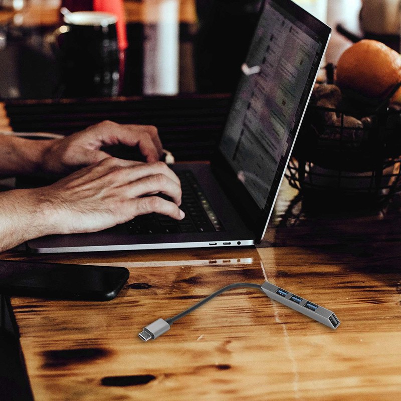 Bộ Chia 4 Cổng Usb 3.0 Cho Mac-Book Laptop Tablet Computer | BigBuy360 - bigbuy360.vn