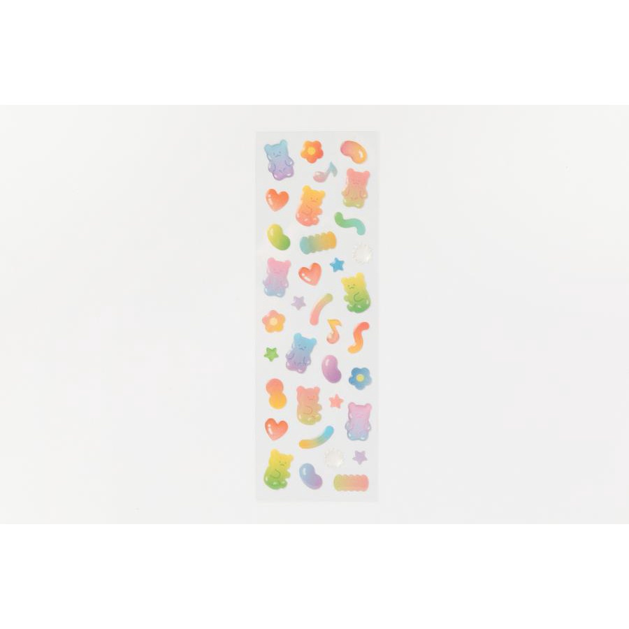 Sticker Dán Nổi ARTBOX Hàn Quốc Hình Gấu Gummy Và Jelly Xinh Xắn