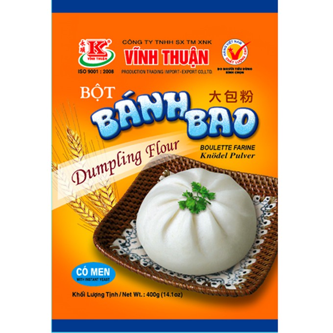 Bột làm bánh bao Vĩnh Thuận 400g