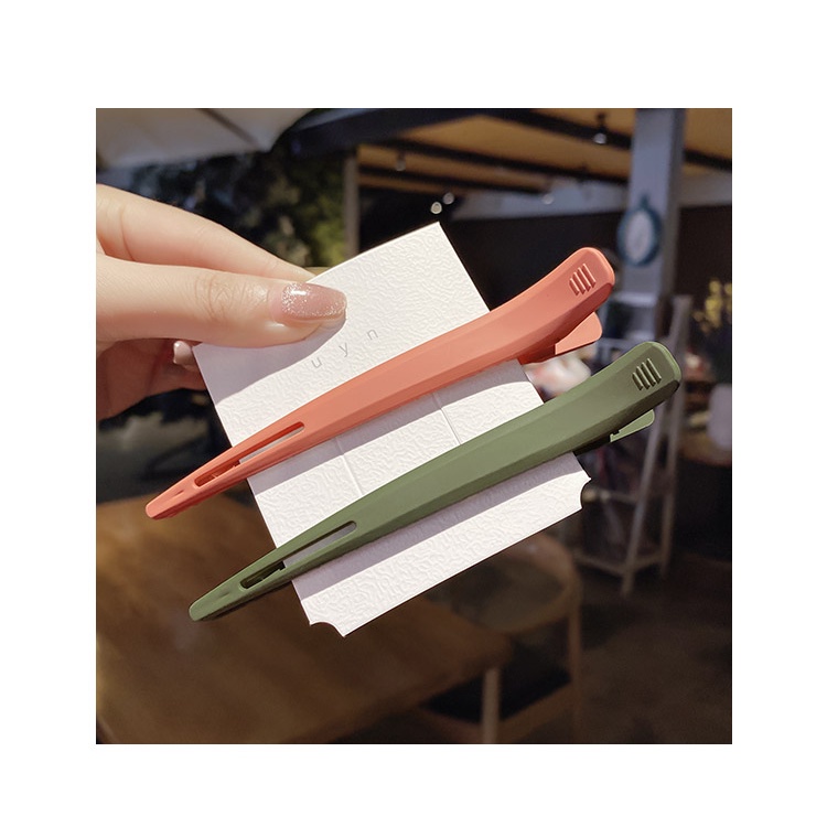 Kẹp Tóc Mỏ Vịt Nhiều Màu Sắc Dễ Thương Cho Nữ