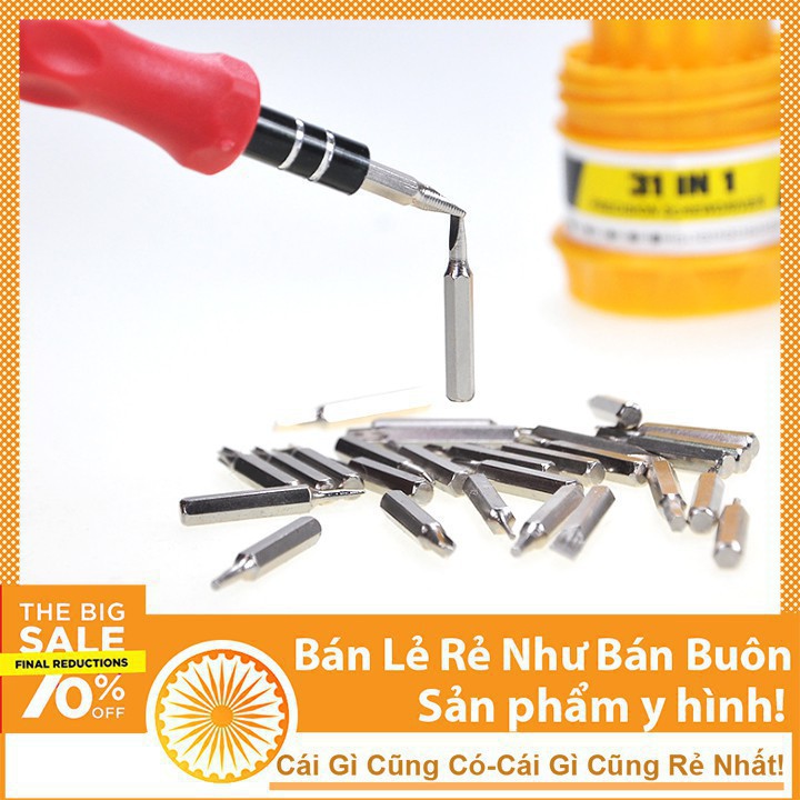 Bộ Tua Vít Đa Năng 31 Món Chuyên Dụng Tô Vít 2 Cạnh Tô Vít 4 Cạnh - NTHN  giảm giá 50% mua ngay [COD.TOÀN QUỐC]