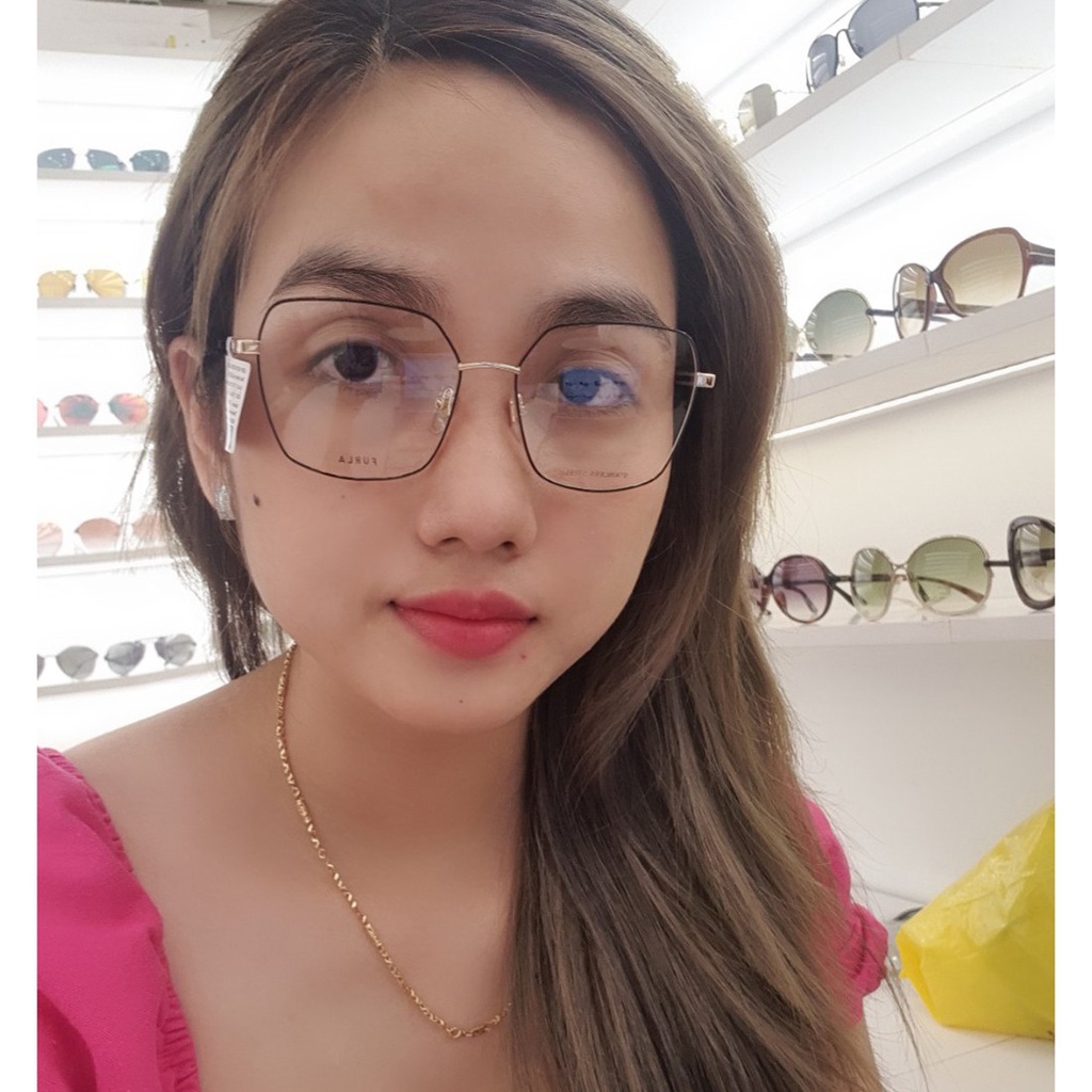 (Hàng chính hãng) Gọng kính nam nữ Furla VFU506 màu sắc thời trang, thiết kế dễ đeo bảo vệ mắt
